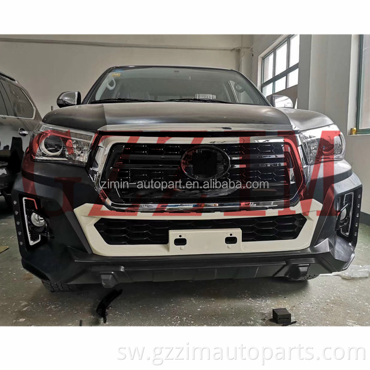 PP Injection Mould Body Kit Front Bumper Grill Fog lamp For R*vo  R*cco 2016+